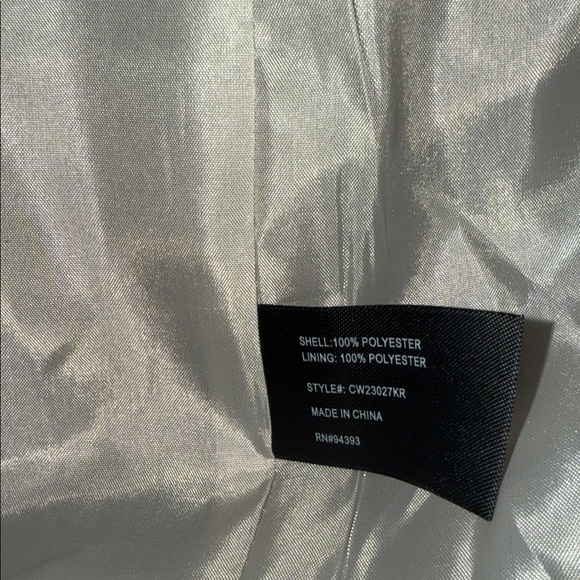 CoffeeShop Cream Trench Coat - Picture 9 of 14